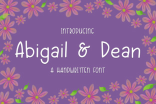 Abigail Dean Font for Creative Design