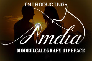 Amelia Font for Editorial Design