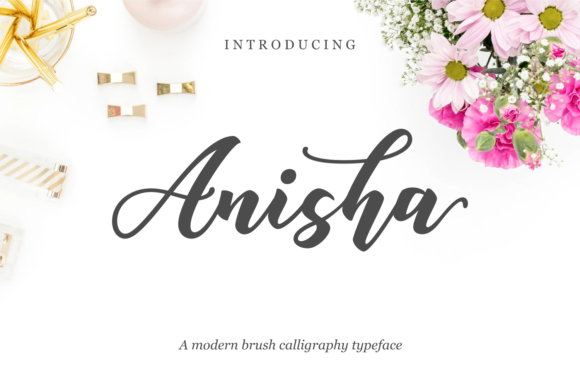 Anisha: A Script Font for Business Branding