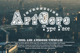 ArtCore: A Decorative Font for Impactful Design