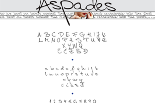 Aspades: A Handwritten Font for Creative Marketing