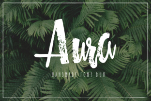 Aura: A Handmade Font for Creative Makers