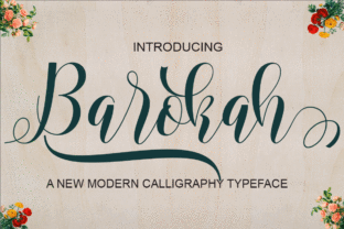 Barokah Font Review: A Stunning Script for Branding
