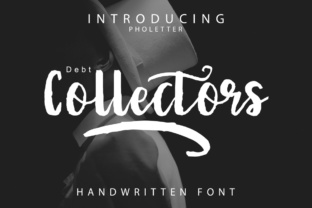 Debt Collectors Font for Business Branding