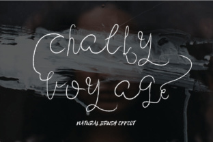 Elevate Campaigns with Chalky Voyage Script Font