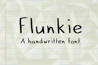 Flunkie: The Clean Handwritten Font for Modern Brands
