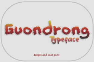 Guondrong Font for Creative Projects