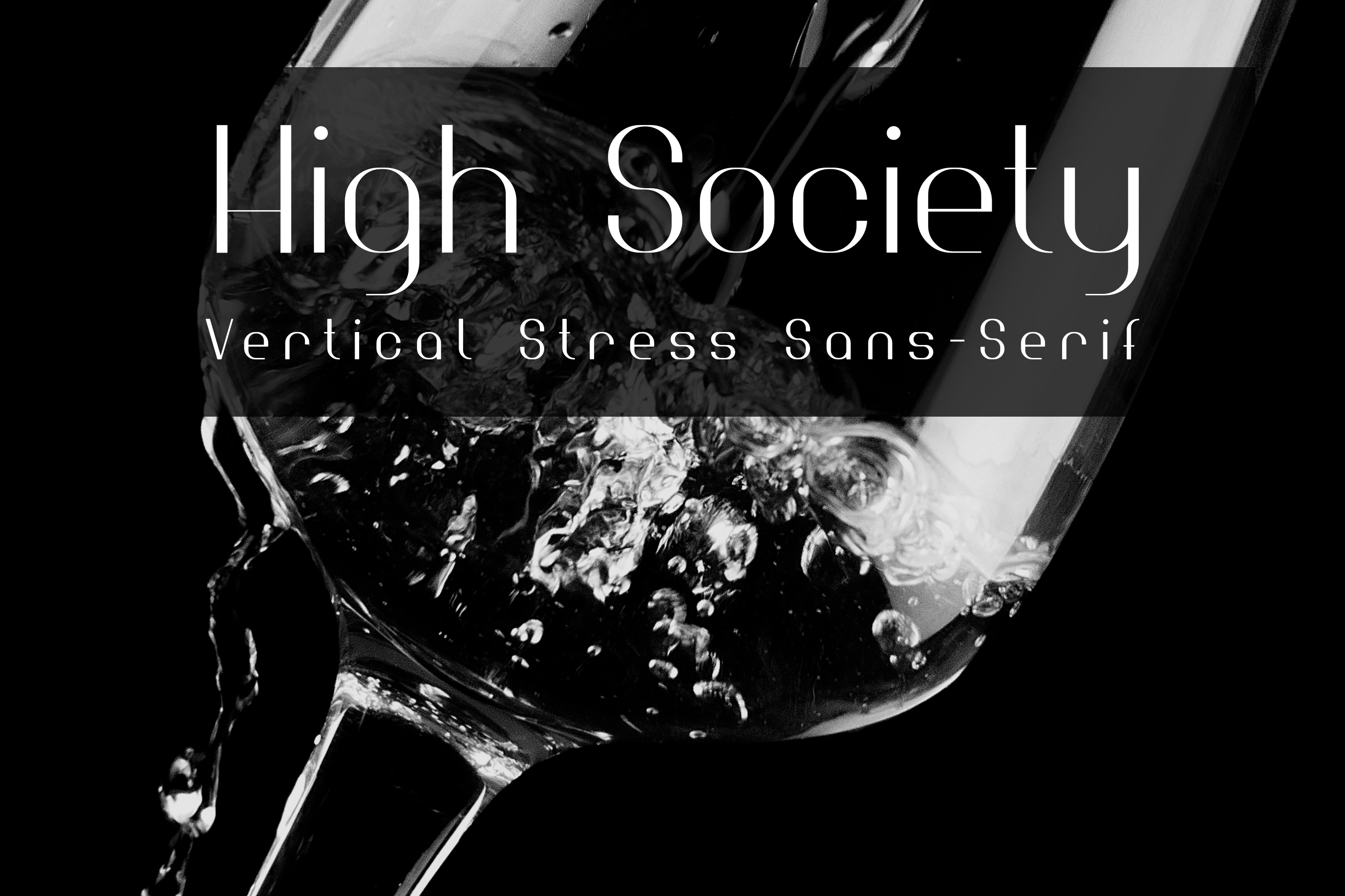 High Society: A Modern Sans Serif Font for Business Branding