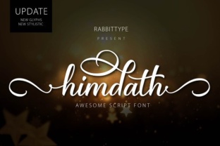 Himdath: A Handwritten Font for Impactful Design