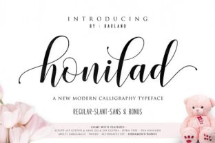 Honilad Font: A Handwritten Touch for Modern Design