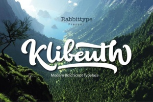 Klibeuth Font: Elegant Script for Editorial Design