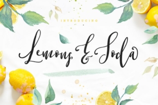 Lemons and Soda Font for Business Branding