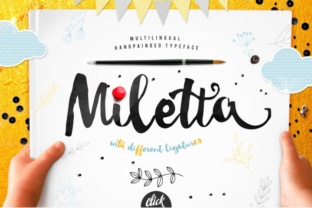 Miletta: A Hand Painted Font for Modern Web Design