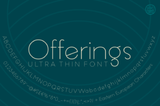 Offerings Font: Elegant Simplicity