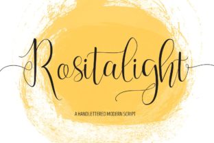 Rositalight: Elegant Script Font for Business Branding