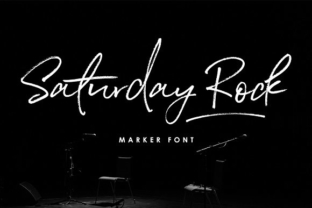 Saturday Rock Font
