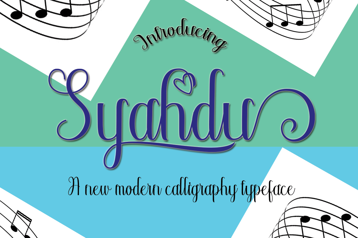 Syahdu: A Decorative Handwritten Font