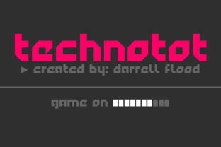 Technotot: A Futuristic Font for Business Branding