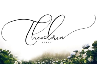 Theodoria: A Handcrafted Font for Polished Branding