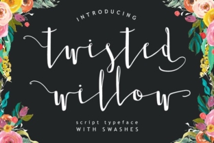 Twisted Willow Font for Web Design