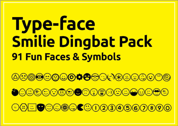 TypeFace Review: A Fun Dingbat Font for Expressive Branding